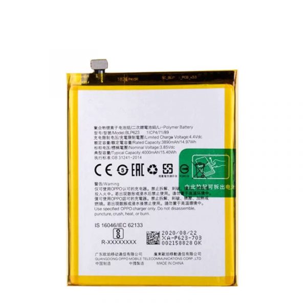 Thay pin Oppo K3