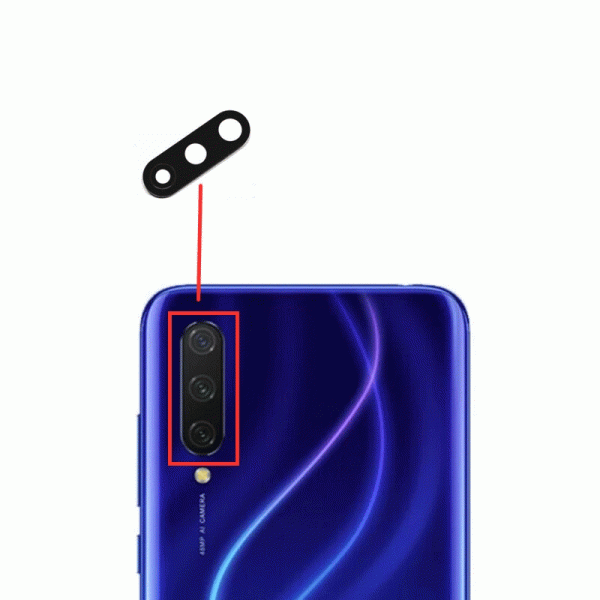 Thay mặt kính camera Xiaomi Mi 9 Lite