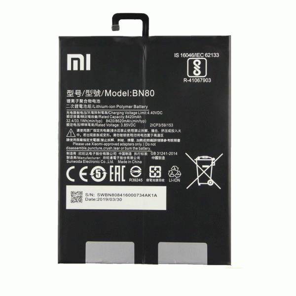 Thay pin Xiaomi Mi Pad 4 Plus